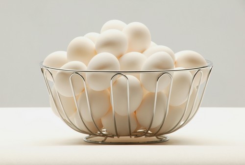 Eggs Poster Print by Darren Greenwood, 16 x 11