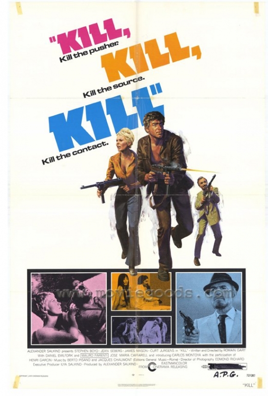 Kill Kill Kill Kill Movie Poster - 27 x 40 in.