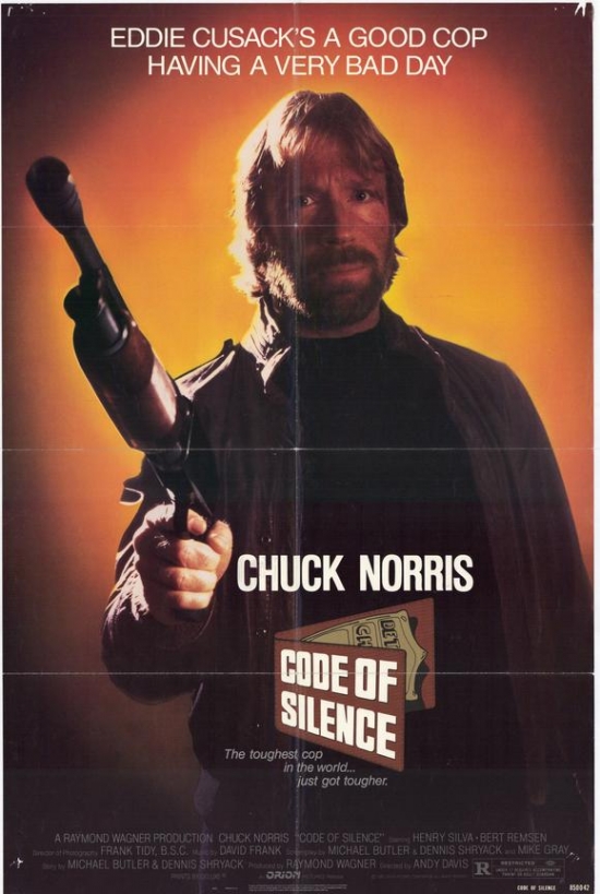 MOVAH9247 Code of Silence Movie Poster - 27 x 40 in.