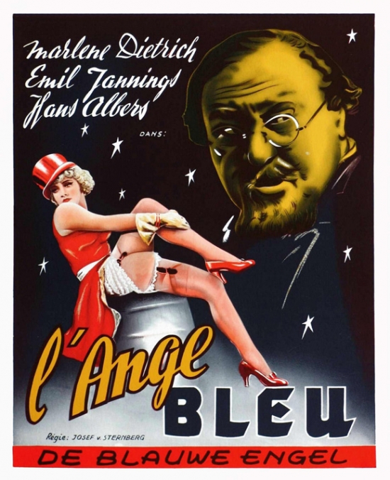 Blue Angel Movie Poster - 27 x 40 in.