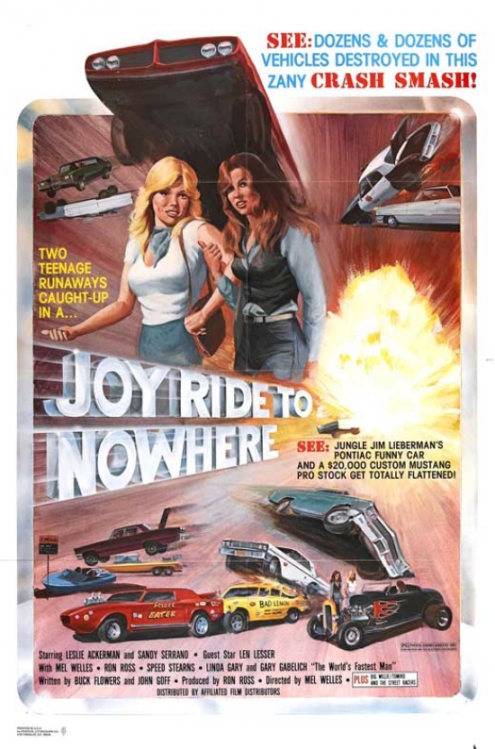 Joyride to Nowhere Movie Poster - 27 x 40 in.
