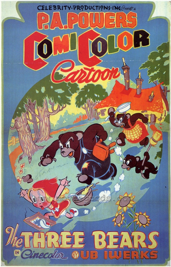 MOVCF2331 The Three Bears Movie Poster - 27 x 40 in.