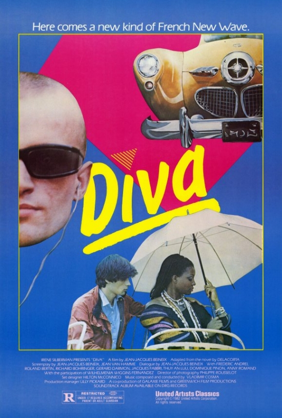 MOVCF2397 Diva Movie Poster - 27 x 40 in.