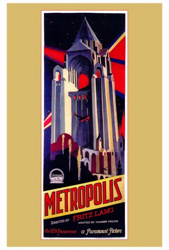 MOVCF3176 Metropolis Movie Poster - 27 x 40 in.