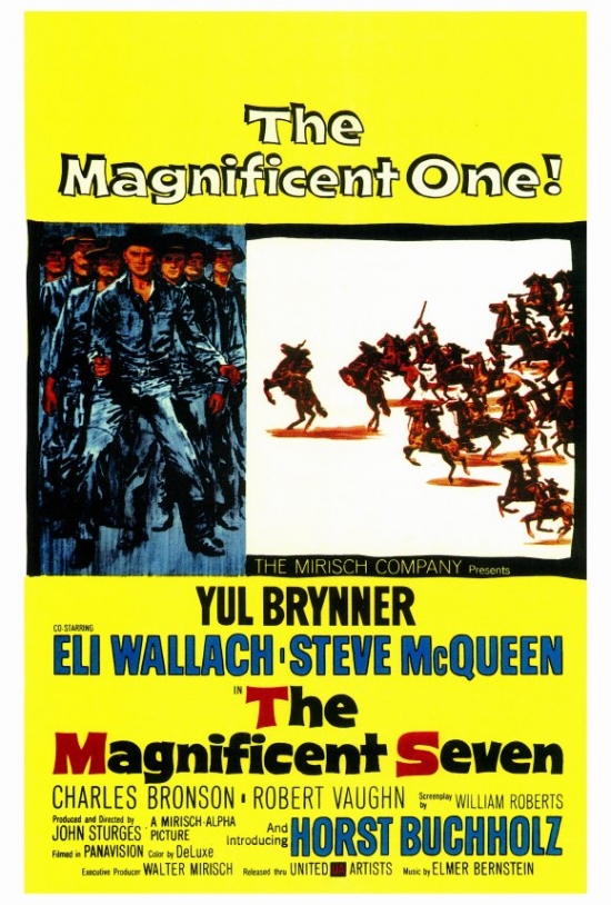 The Magnificent Seven Movie Poster - 27 x 40 in.
