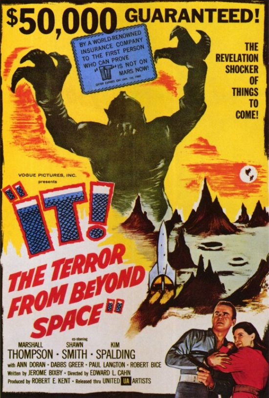 MOVCF3305 It the Terror From Beyond Space Movie Poster - 27 x 40 in.