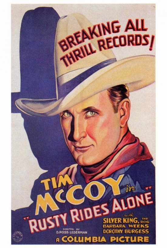 Rusty Rides Alone Movie Poster 27 x 40 in.