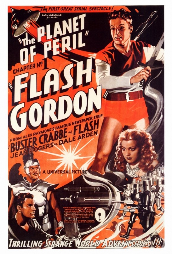MOVCF6183 Flash Gordon Movie Poster - 27 x 40 in.