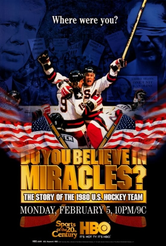 MOVCF6820 Do You Believe in Miracles the Story of the 1980 U.S. Hockey Team Movie Poster - 27 x 40 in.