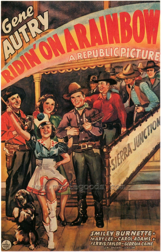 Ridin on a Rainbow Movie Poster - 27 x 40 in.