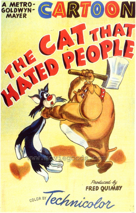 MOVCF7341 The Cat That Hated People Movie Poster - 27 x 40 in.