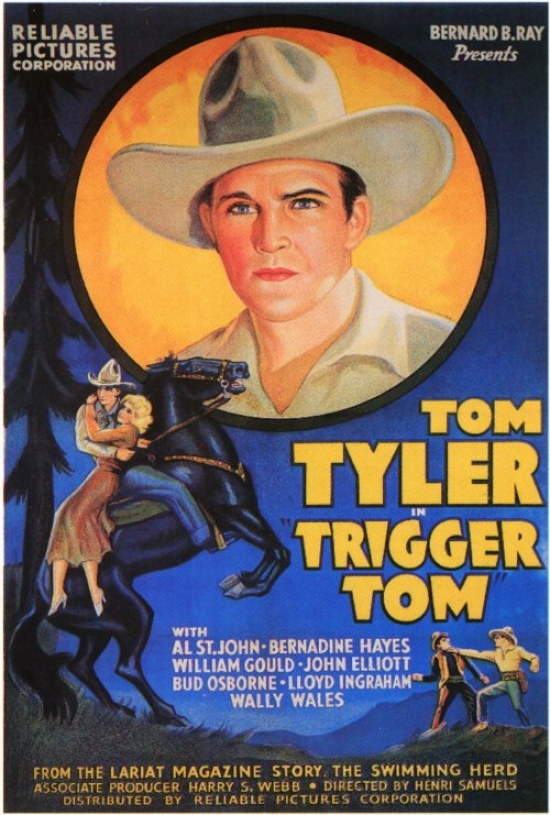 MOVCF7342 Trigger Tom Movie Poster - 27 x 40 in.