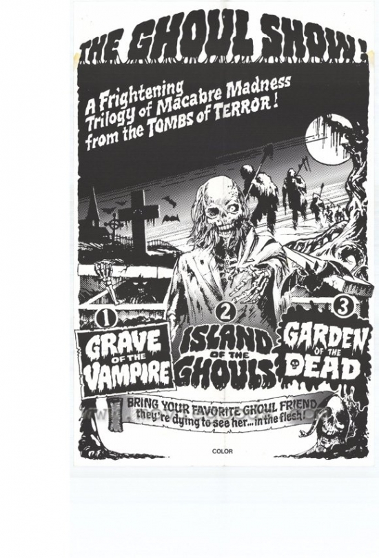 MOVCF7436 Ghoul Show Movie Poster - 27 x 40 in.