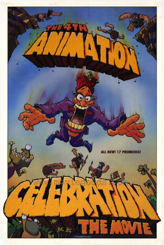 4th Animation Celebration the Movie Poster