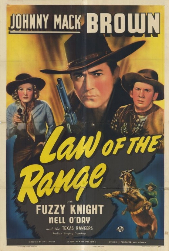 MOVCF8851 Law of the Range Movie Poster - 27 x 40 in.