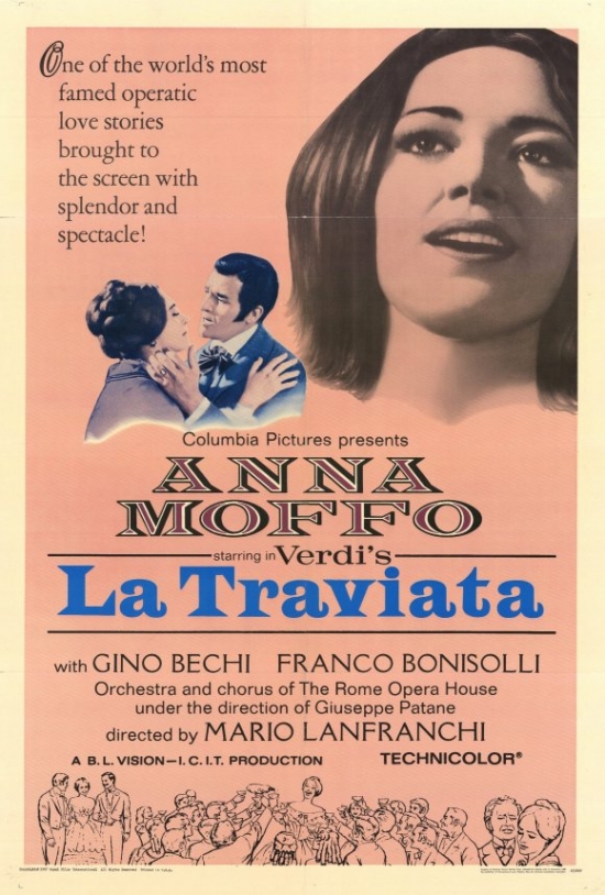 La Traviata Movie Poster - 27 x 40 in.