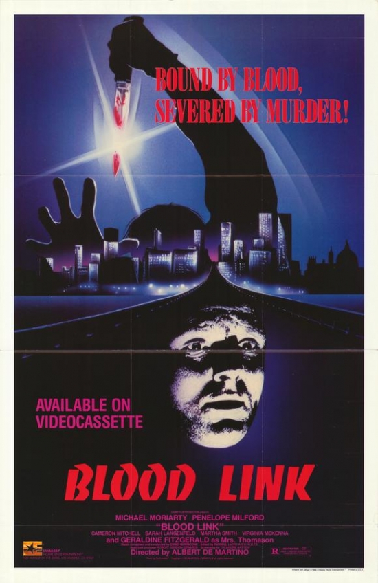 Blood Link Movie Poster - 27 x 40 in.