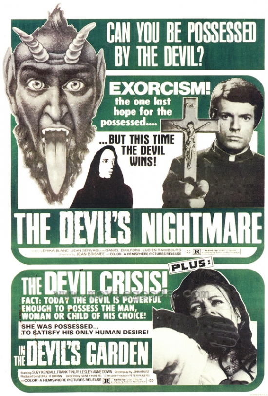 MOVCH4505 The Devils Nightmare Movie Poster - 27 x 40 in.