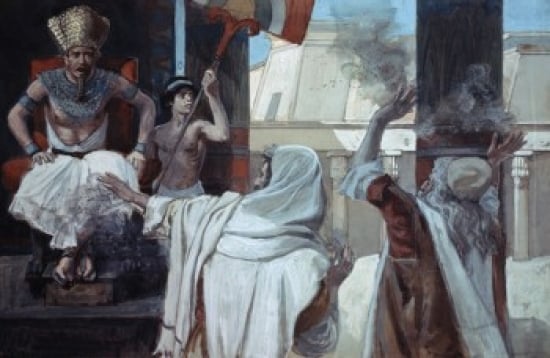 SAL99993 The Plague of Boils & Blains James Tissot 1836-1902 French Jewish Museum New York Poster Print - 18 x 24 in.
