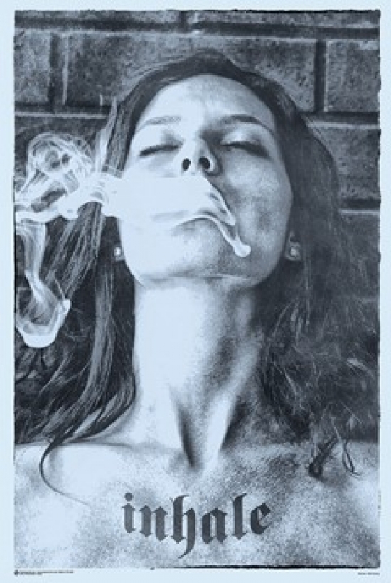 Inhale Poster Print 24 x 36 in.