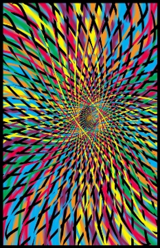 Andromeda Blacklight Poster Print - 23 x 35 in.