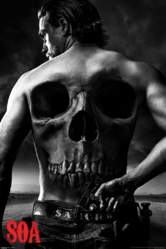 Sons of Anarchy Jax Back Poster Print - 24 x 36 in.