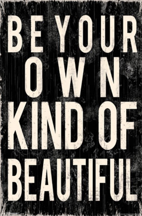 Beautiful Quote Poster Print - 22 x 34 in.