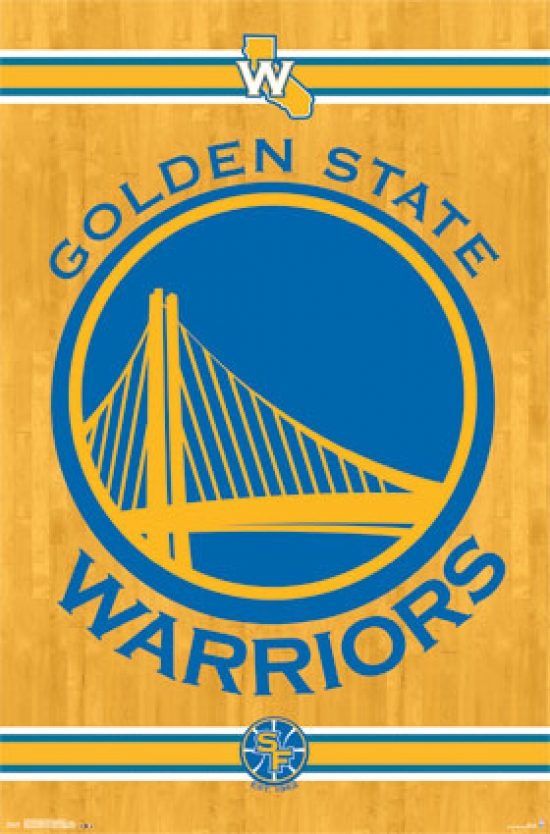 Golden State Warriors - Logo 2014 Poster Print