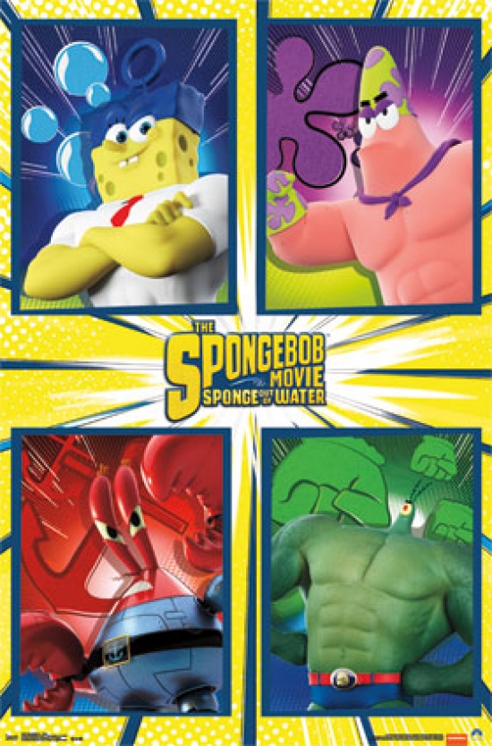 Spongebob 2 - Team Poster Print - 22 x 34 in.