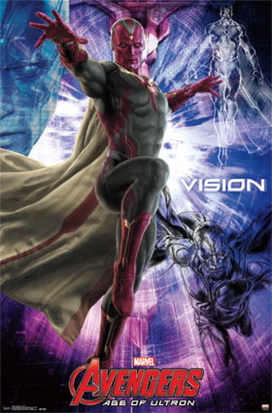 Marvel Avengers 2 Age of Ultron - Vision Poster Print