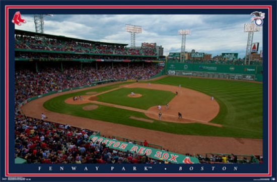 TIARP14043 Boston Red Sox - Fenway Park 2015 Poster Print - 22 x 34 in.