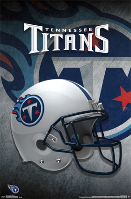 Tennessee Titans - Helmet 15 Poster Print