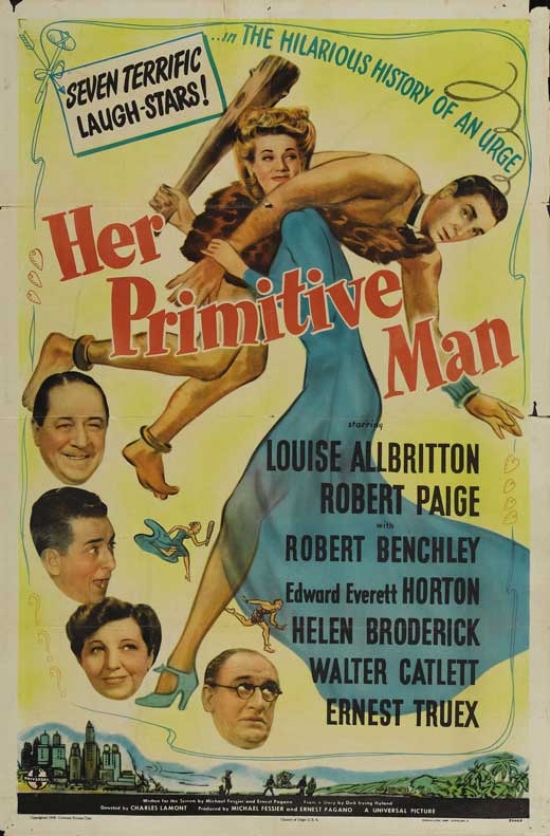 Her Primitive Man Movie Poster - 27 x 40 in.