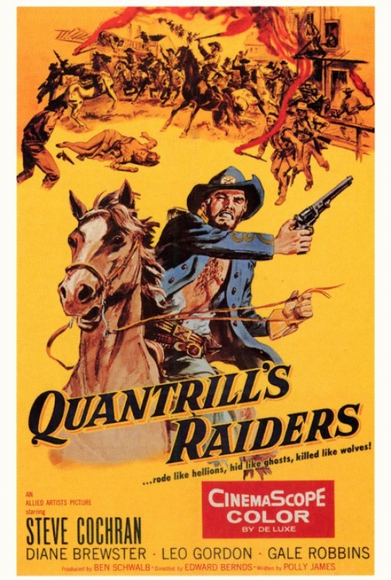 MOVAF0301 Quantrills Raiders Movie Poster - 27 x 40 in.