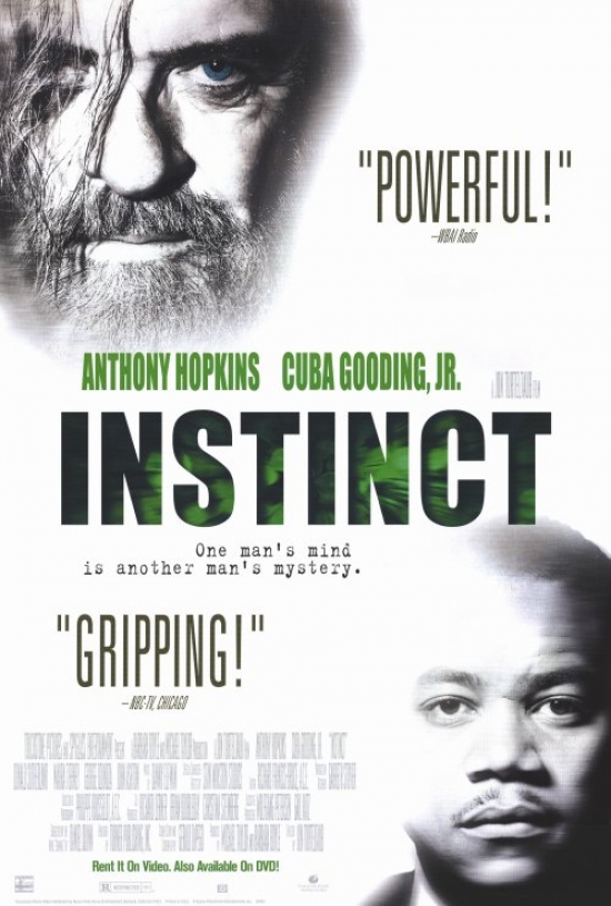 MOVAF1310 Instinct Movie Poster - 27 x 40 in.