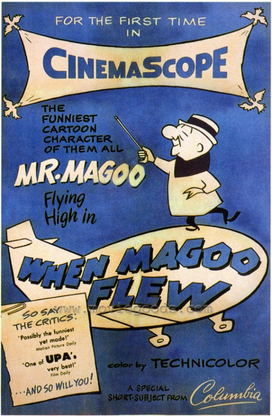 When Magoo Flew Movie Poster - 27 x 40 in.
