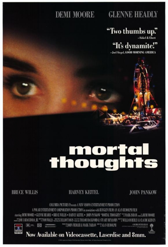 Mortal Thoughts Movie Poster - 27 x 40 in.