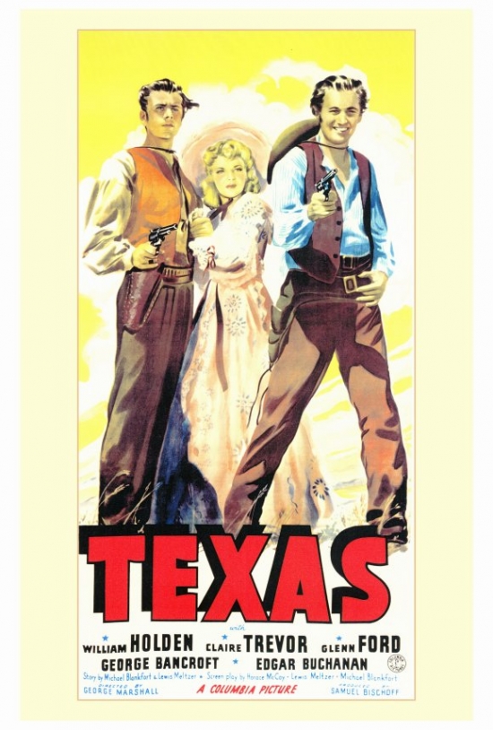 MOVAF9186 Texas Movie Poster - 27 x 40 in.