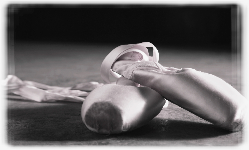 Ballet Slippers Poster Print by Don Hammond - 18 x 10