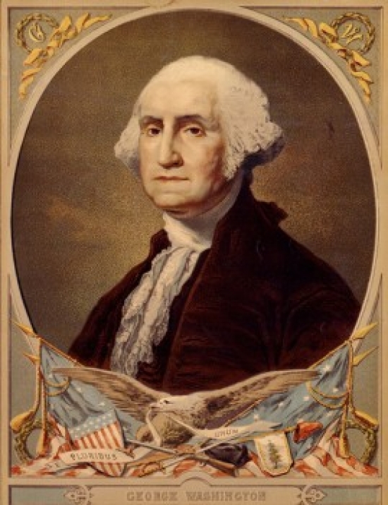 George Washington Artist Unknown Poster Print - 18 x 24 in.