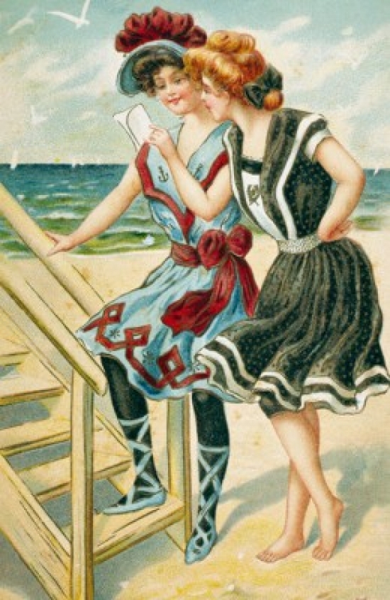 Reading Letter Nostalgia Cards Poster Print - 18 x 24 in.