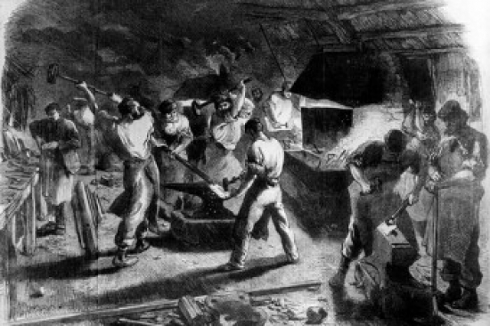 Blacksmiths Print Poster Print - 18 x 24 in.