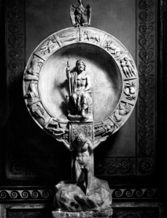 Atlas & Jupiter Relief Poster Print - 18 x 24 in.
