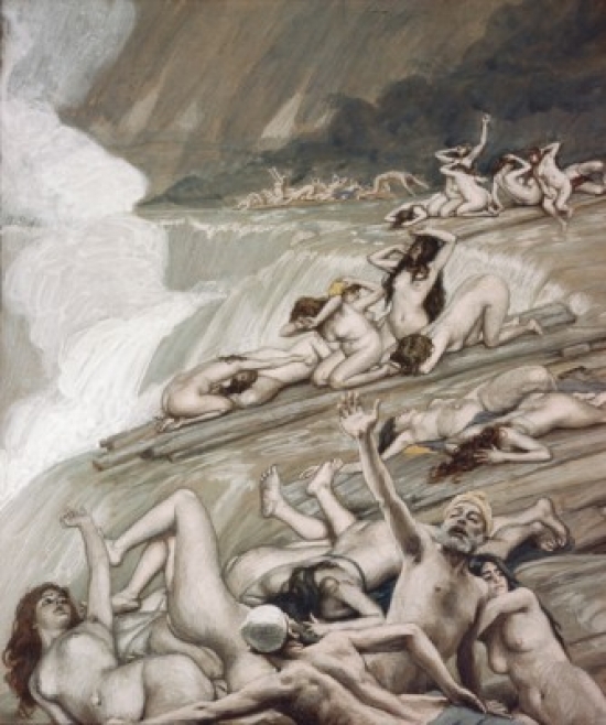 SAL999405 The Deluge James Tissot 1836-1902 French Jewish Museum New York Poster Print - 18 x 24 in.