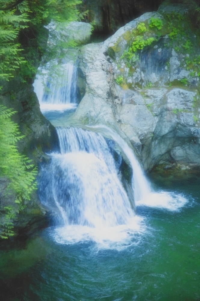 A Scenic Waterfall Poster Print by Don Hammond, 22 x 34 - Large