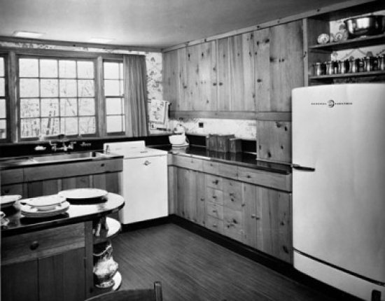 Interior of a Kitchen Poster Print - 18 x 24 in.