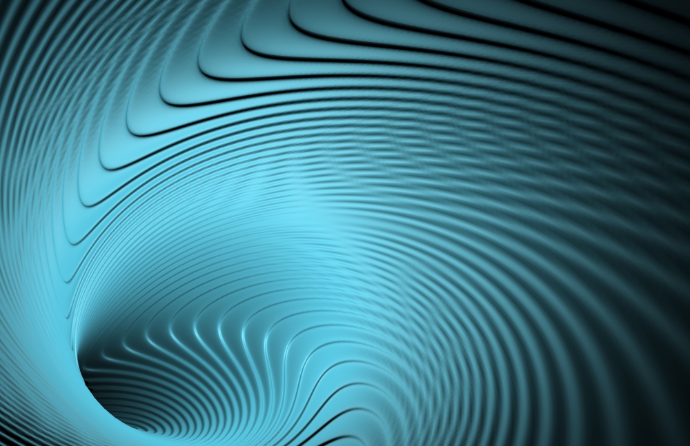 3-D Vortex Poster Print by Ryan Briscall