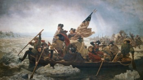 Washington Crossing the Delaware River Emanuel Gottlieb Leutze