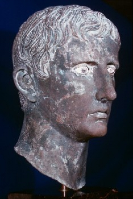 Augustus Artist Unknown Sculpture Poster Print - 18 x 24 in.
