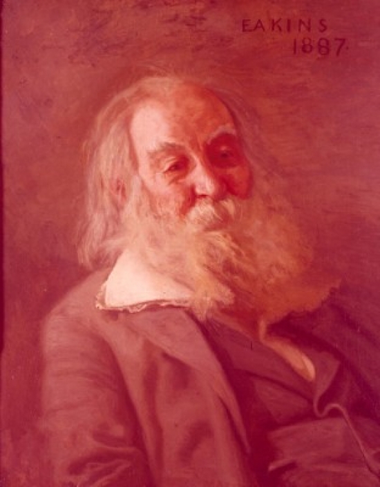 Walt Whitman by Thomas Eakins 1887 Poster Print - 18 x 24 in.
